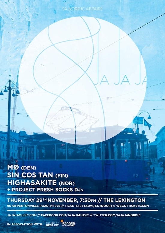November 2012- MØ, Sin Cos Tan & Highasakite