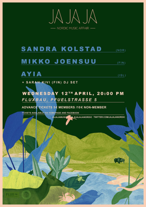 Berlin – April 2017 with Sandra Kolstad, Mikko Joensuu, aYia