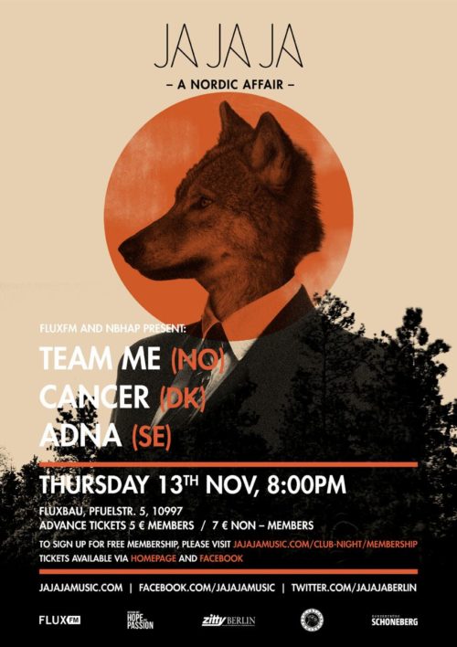 Berlin – November 2014 with Team Me, Cancer and Adna