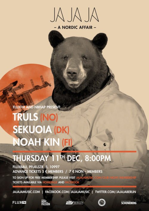 Berlin – December 2014 with Truls, Sekuoia and Noah Kin
