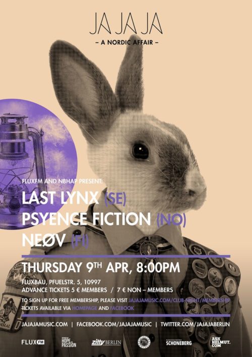 Berlin – April 2015 with Last Lynx, Psyence Fiction and NEØV