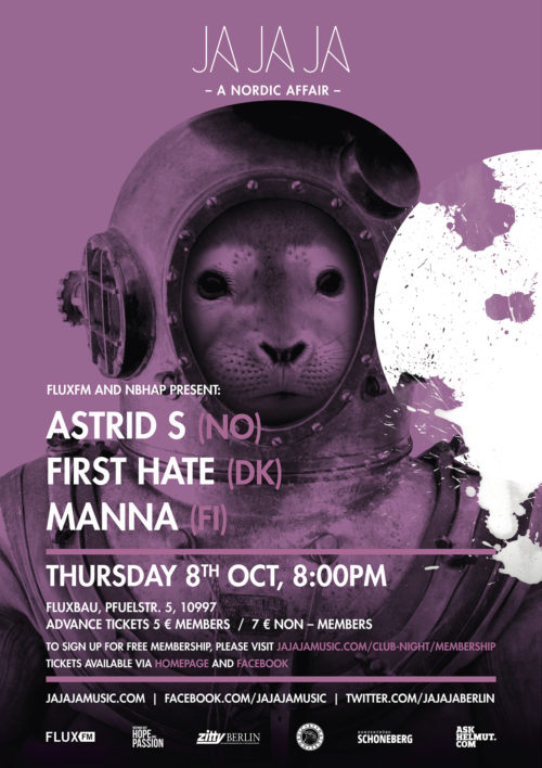 Berlin – October 2015 with Astrid S, First Hate & Manna