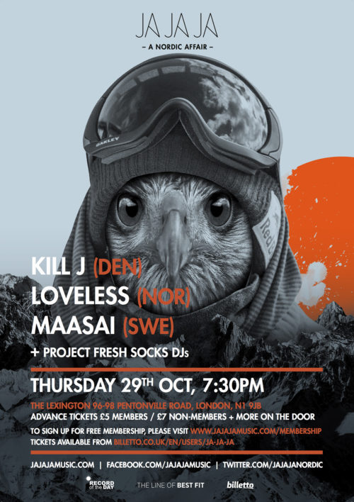 London – October 2015 with KIll J, Loveless, MAASAI