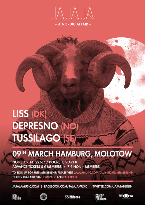 Hamburg – March 2016 with Liss, dePresno and Tussilago