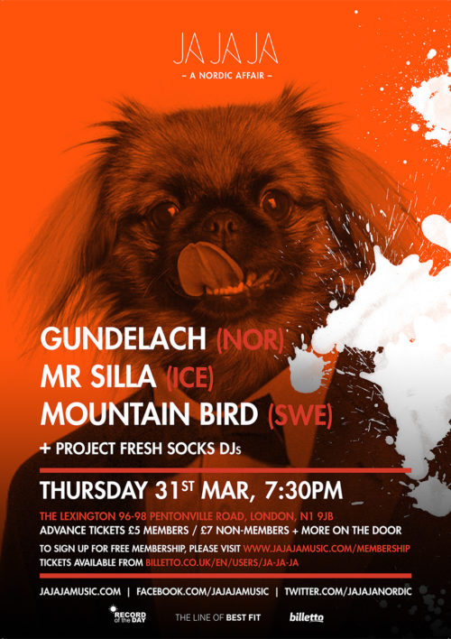 London – March 2016 with Gundelach, Mr Silla + Mountain Bird