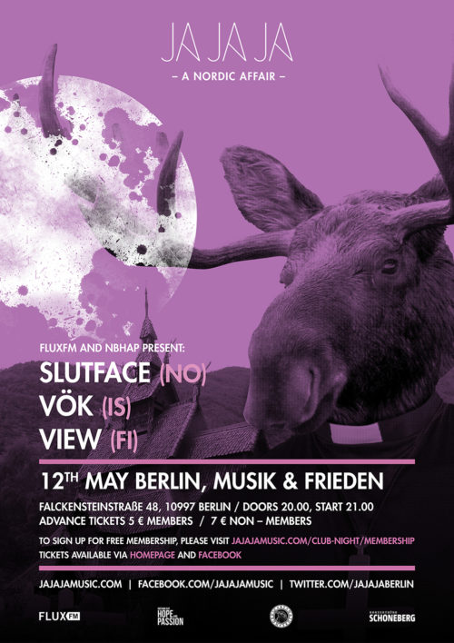 Berlin – May 2016 with Sløtface, Vök and View