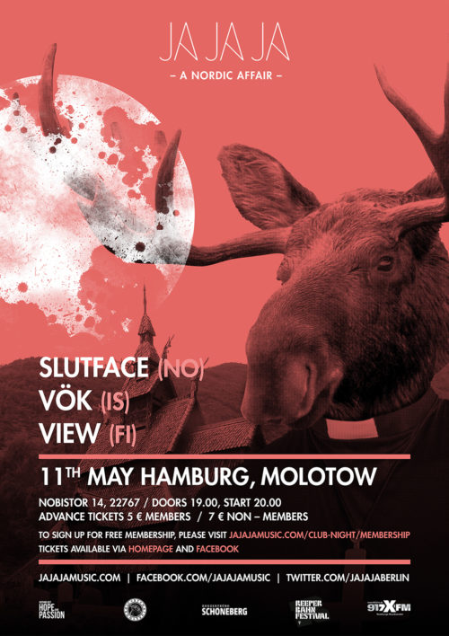 Hamburg – May 2016 with Sløtface, Vök and View
